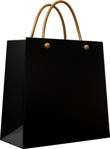 shopping bag black